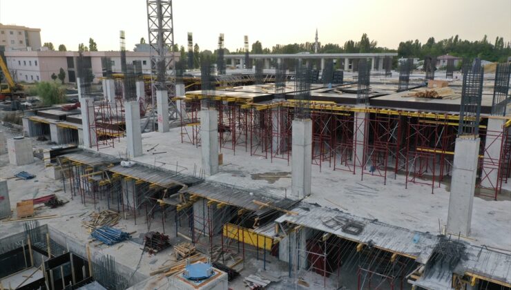 Iğdır Devlet Hastanesi inşaatı yüzde 35’e ulaştı, kapasite 600’e çıkarılabilecek