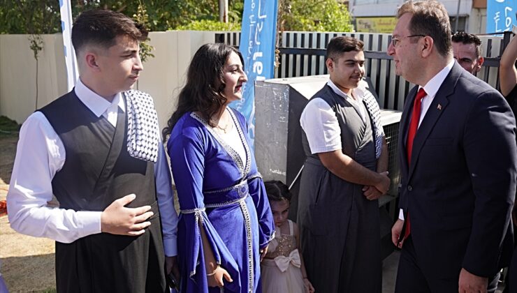 Irak’ın Süleymaniye vilayetine bağlı Kifri ilçesinde yenilenen Türkmen okulu törenle açıldı