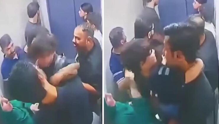 Irak’ta halatı kopan asansör 7’nci kattan zemine çakıldı! 9 kişinin yaralandığı anlar kamerada