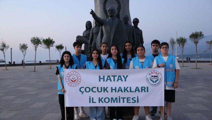 İskenderun’da Çocuklardan ‘İlaçsız Tarım’ Videosu