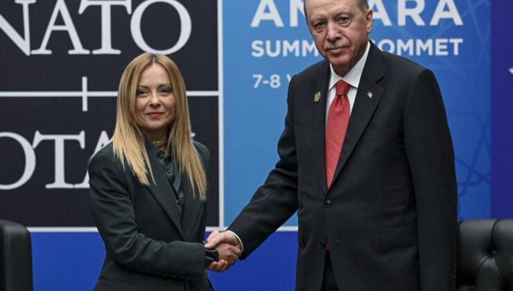 İtalya Başbakanı Meloni, Cumhurbaşkanı Erdoğan’ın tebrik mesajından memnun