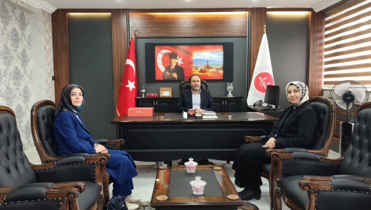 KADEM Ağrı İl Temsilciliği, İl Müftüsü İlhan’a ortak çalışma ziyaretinde bulundu