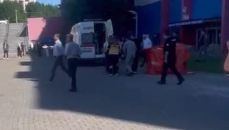 Karabük Üniversitesi’nde yaklaşık 14 metre yükseklikten düşen öğrenci yaralandı