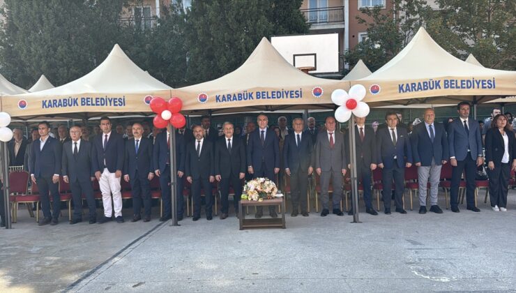 Karabük’te İlköğretim Haftası, 35 bin öğrenci için düzenlenen törenle başladı
