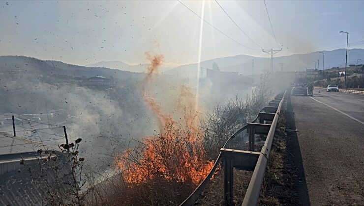 Karabük’te otluk alanda çıkan yangın söndürüldü
