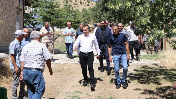 Kaymakam Onur, Aşağıçakmak Köyünde Vatandaşlarla Buluştu
