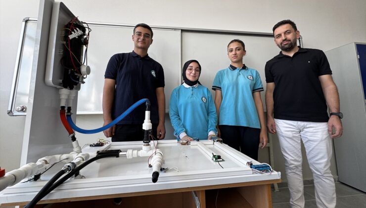 Kebanlı 3 lise öğrencisi su projesiyle dünya finaline kalarak 25 bin dolar kazandı