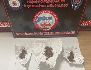 Keşan’da uyuşturucu operasyonu
