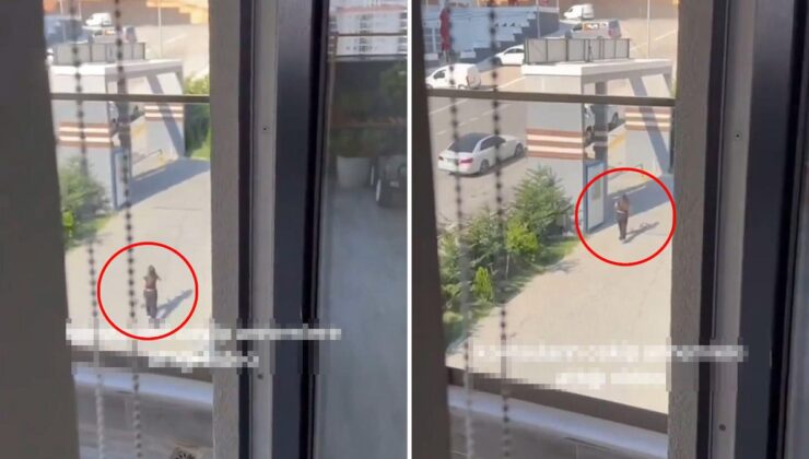 Komşuları, erkek arkadaşıyla buluşan genç kızı gizlice kayda alıp…