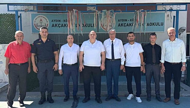 Köşk Kaymakamı Taş, dört mahalle gezisinde okullardan bilgi aldı