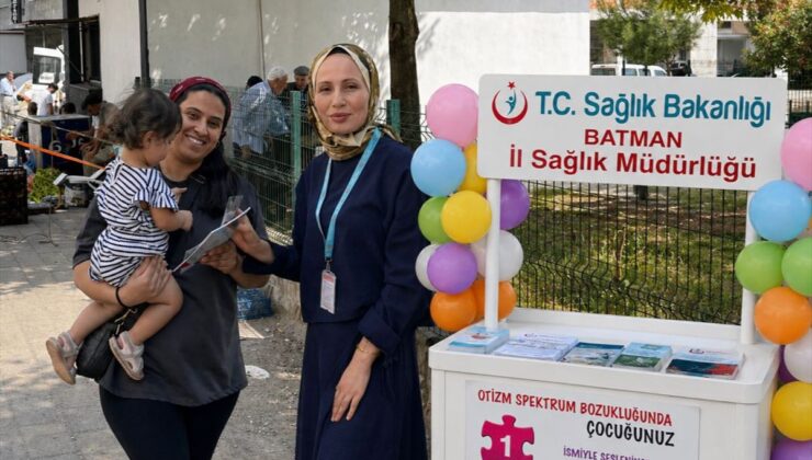 Kozluk’ta Çocuk Gelişimi ve Otizm Farkındalığı İçin Bilgilendirme Standı