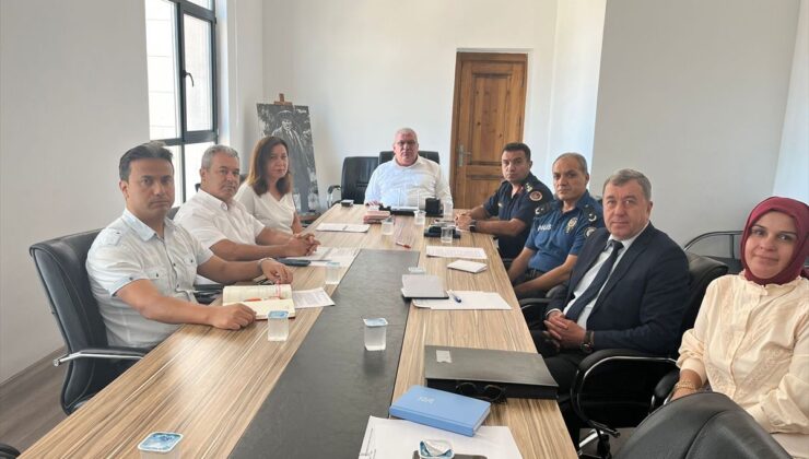 Kumluca’da KPSS Sınav Güvenliği Toplantısı Yapıldı