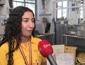 LGS birincisi Bengisu Ece Bakırdere’ye uzayda çifte altın madalya
