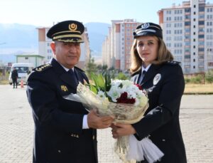 Mahmut Ay, Erzurum İl Emniyet Müdürlüğü’ndeki görevine törenle başladı