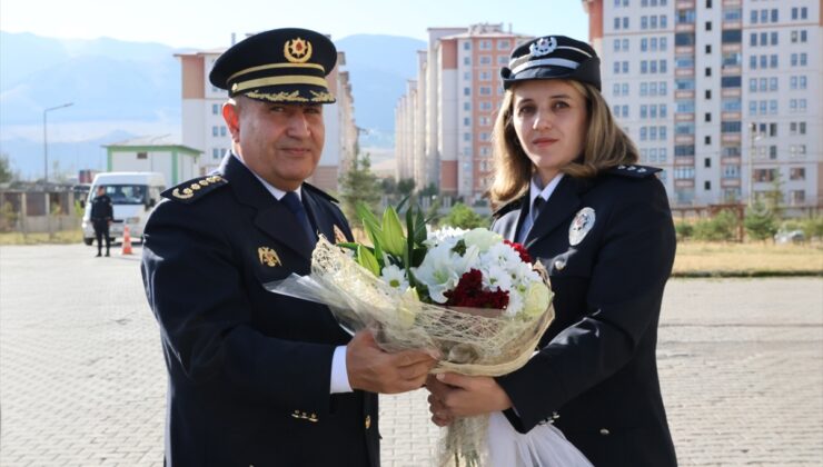 Mahmut Ay, Erzurum İl Emniyet Müdürlüğü’ndeki görevine törenle başladı