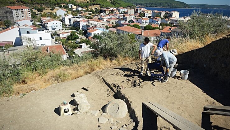Maydos Kilisetepe Höyüğü kazılarında 4200 yıllık savunma duvarı bulundu