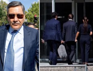 Melih Gökçek’in oğlu ve gelini adliyede