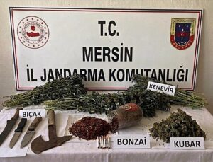 Mersin’de uyuşturucu operasyonunda gözaltına alınan 1 şüpheli tutuklandı