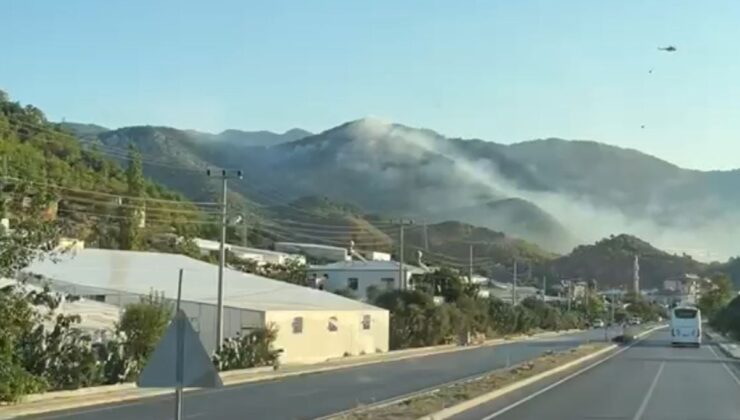 Mersin’deki orman yangını büyük oranda kontrol altına alındı