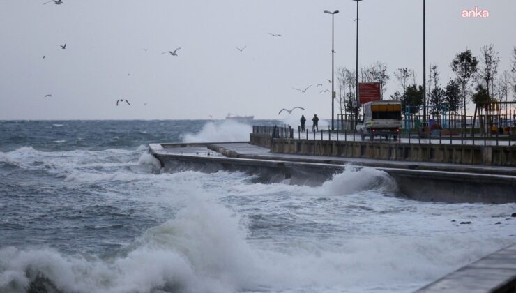Meteoroloji, Marmara Denizi’nde cumartesi akşamı 50-75 km hızla fırtına bekliyor