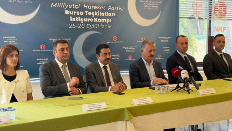 MHP Bursa teşkilatları İznik’teki kampta fon vurgunu iddialarını değerlendirdi
