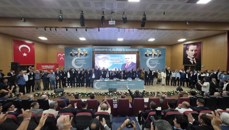 MHP Osmaniye’de Yusuf Çomu yeniden il başkanı