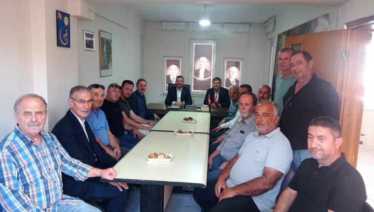 MHP’li Milletvekili Yüksel, Gömeç İlçe Başkanı Arslan’a Terörsüz Türkiye’yi vurguladı