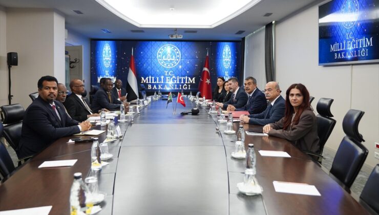 Milli Eğitim Bakanı Tekin, Sudanlı mevkidaşı Hajar ile görüştü