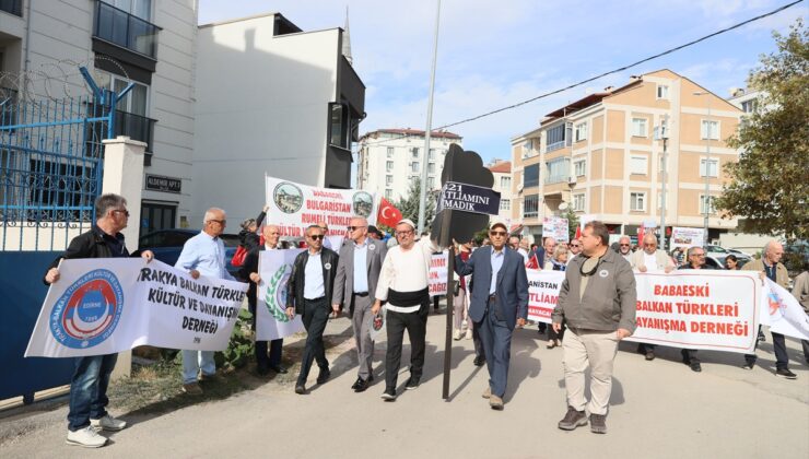 Mora katliamının 205. yılında Edirne’de Yunanistan Konsolosluğuna siyah çelenk bırakıldı