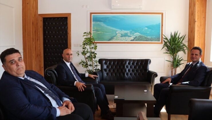 Muğla İl Milli Eğitim Müdürü Çay, Kaymakam Ekinci’yi ziyaret etti