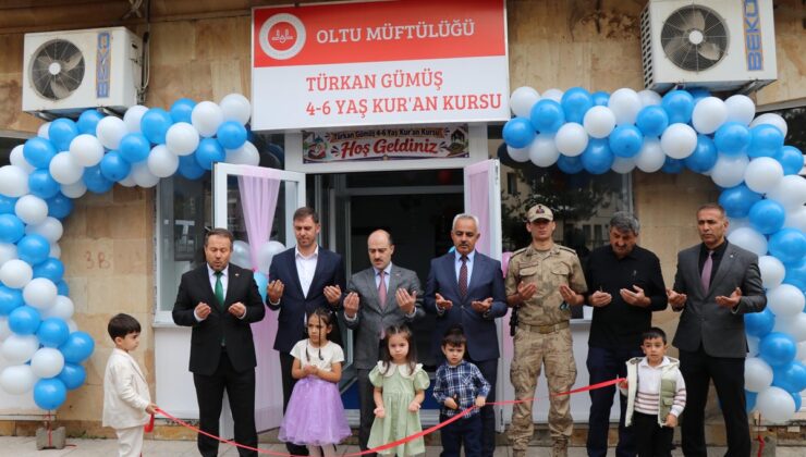 Oltulu bilim insanı, ödülüyle Erzurum Oltu’da annesi adına 4-6 yaş Kur’an kursu yaptırdı