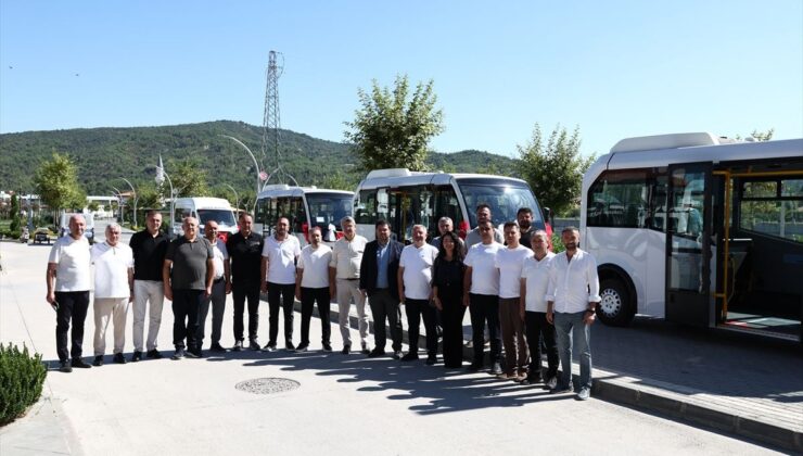 Osmancık Belediyesi’ne 5 Yeni Minibüs