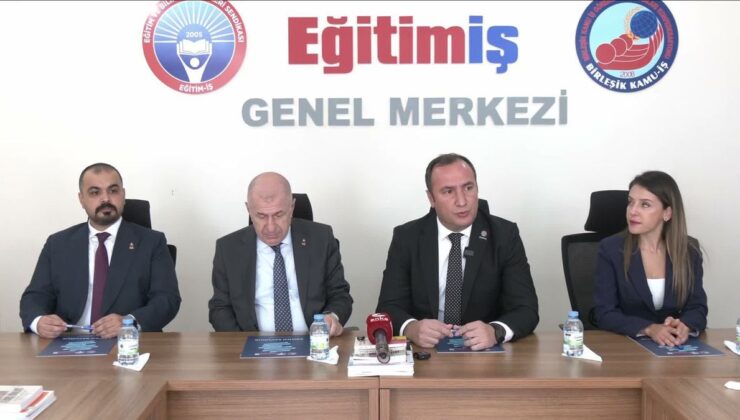 Özdağ’dan Eğitim-İş’e ziyaret: ‘Eğitimde Zafer’ programı öncesi görüşme
