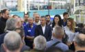 Özgür Özel, Bursa’da Birleşik Lastik Fabrikası işçileriyle buluştu