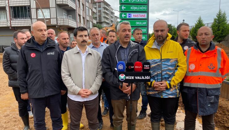 Rize’de metrekareye 190 kilogram yağış düştü, İyidere’de su baskını yaşandı