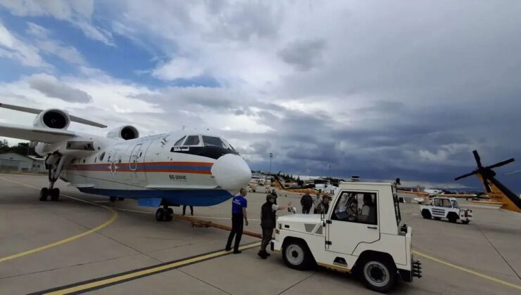 Rus Be-200ÇS Uçakları Türkiye’deki Yangın Görevini Tamamladı