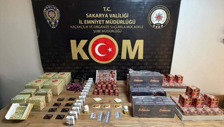 Sakarya’da kaçakçılık operasyonu: 2 gözaltı