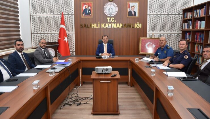 Salihli’de 4 Ekim 2026 KPSS Ön Lisans sınavı için koordinasyon toplantısı yapıldı