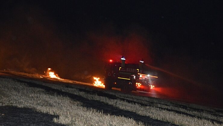 Samsun’da anız yangınında yaklaşık 150 dekar tarım arazisi zarar gördü