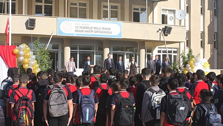 Şarkışla’da yeni eğitim-öğretim yılı başladı