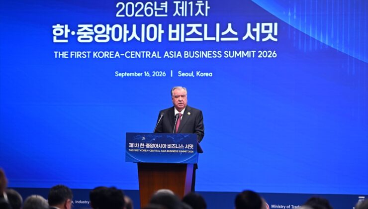 Tacikistan Cumhurbaşkanı Rahman’dan “Orta Asya-Güney Kore İş Forumu”nda işbirliği çağrısı