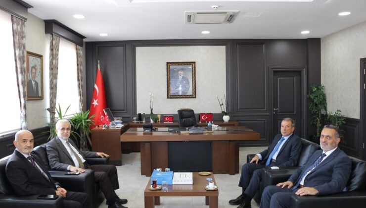 Tekirdağ İl Müftüsü Bilgiç, Kapaklı’da din hizmetlerini Kaymakam Gürdal ile görüştü