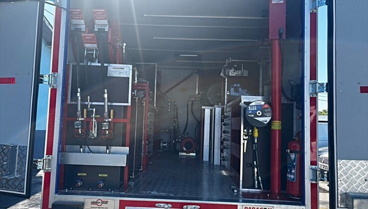 TESKİ’nin araç filosuna mobil bakım ve onarım aracı kazandırıldı