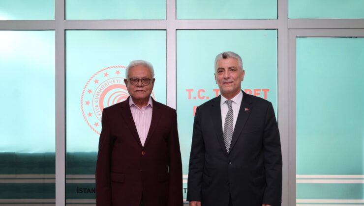 Ticaret Bakanı Bolat, Pakistan Büyükelçisi Junaid ile ticari ilişkileri değerlendirdi