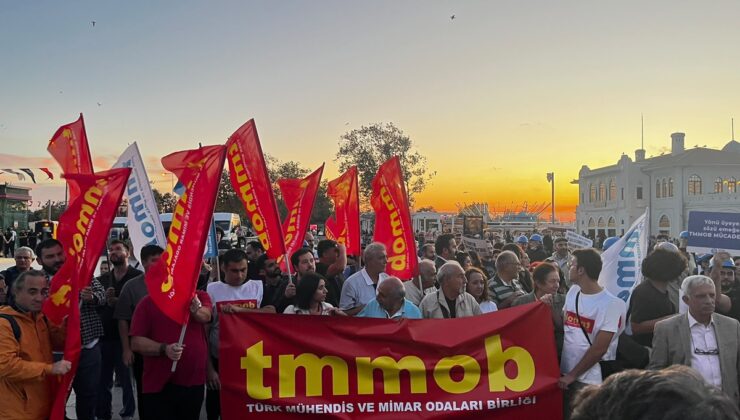 TMMOB İstanbul, Kadıköy’de 19 Eylül Dayanışma Günü’nde diplomalı işsizliği vurguladı