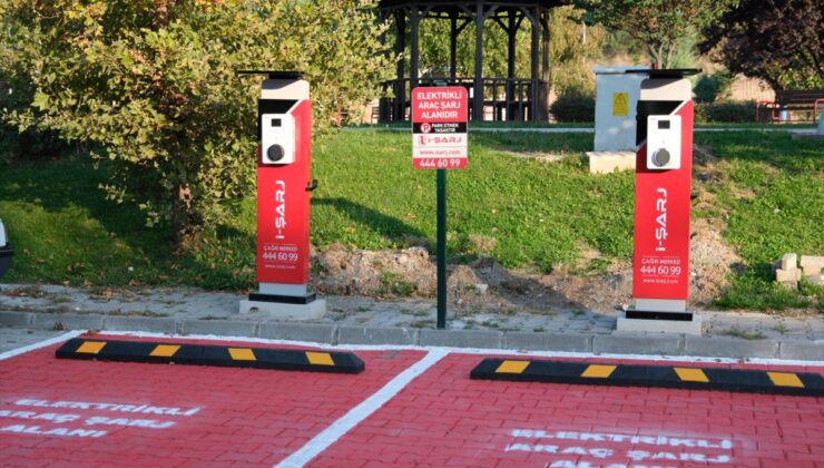 TOGÜ’nün Taşlıçiftlik Kampüsü’nde 6 elektrikli araç şarj istasyonu açıldı