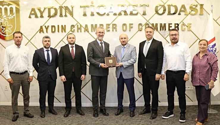Ukrayna Büyükelçisi AYTO’yu ziyaret etti, Aydın’ın ticari potansiyeli görüşüldü