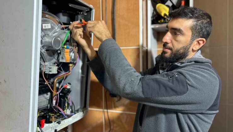 Van’da kombi ve petek bakımında yoğunluk başladı, ustalar zamanında bakım öneriyor