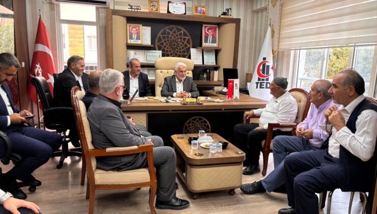 Yapıcıoğlu Siirt’te Ziyaretlerde Bulundu