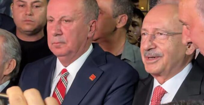 Yeni Partilileri küplere bindiren görüntü! Muharrem İnce ile Kılıçdaroğlu yan yana